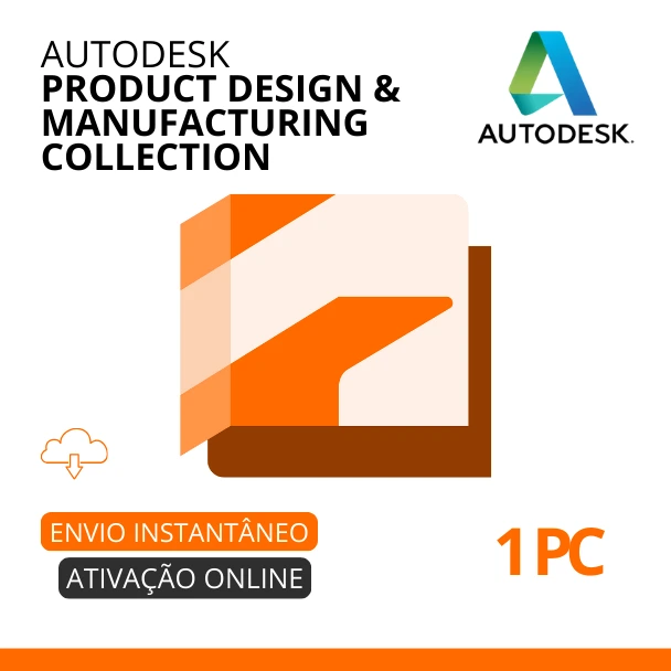 Autodesk Product Design & Manufacturing Collection | Licença Original Assinatura de 01 Ano
