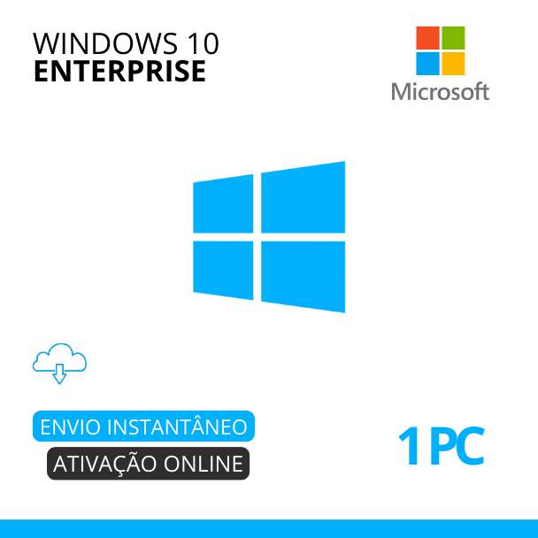 Microsoft Windows 10 Enterprise – 32 / 64 BITS – ESD
